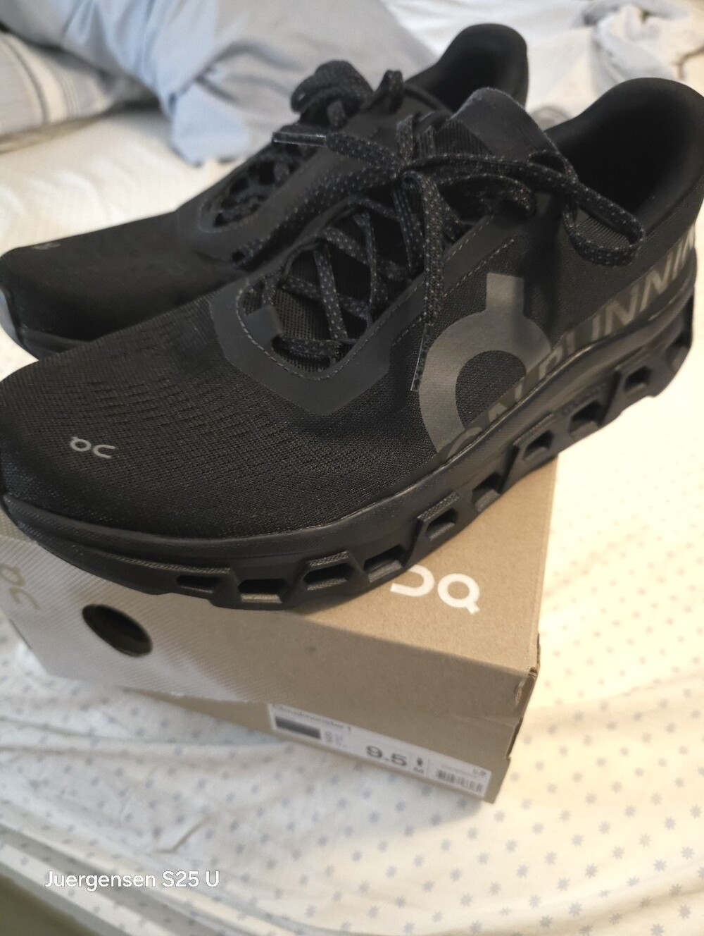 Cloudmonster1 2026 Edition/ Men's Black Cloud-like Athletic Sneakers
